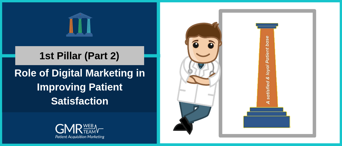 1st Pillar (Part 2): Role of Digital Marketing in Improving Patient Satisfaction