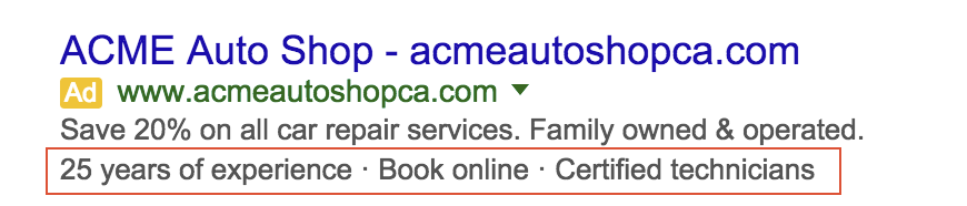 AdWords Introduces Dynamic Callout Extensions to Improve Ad CTR