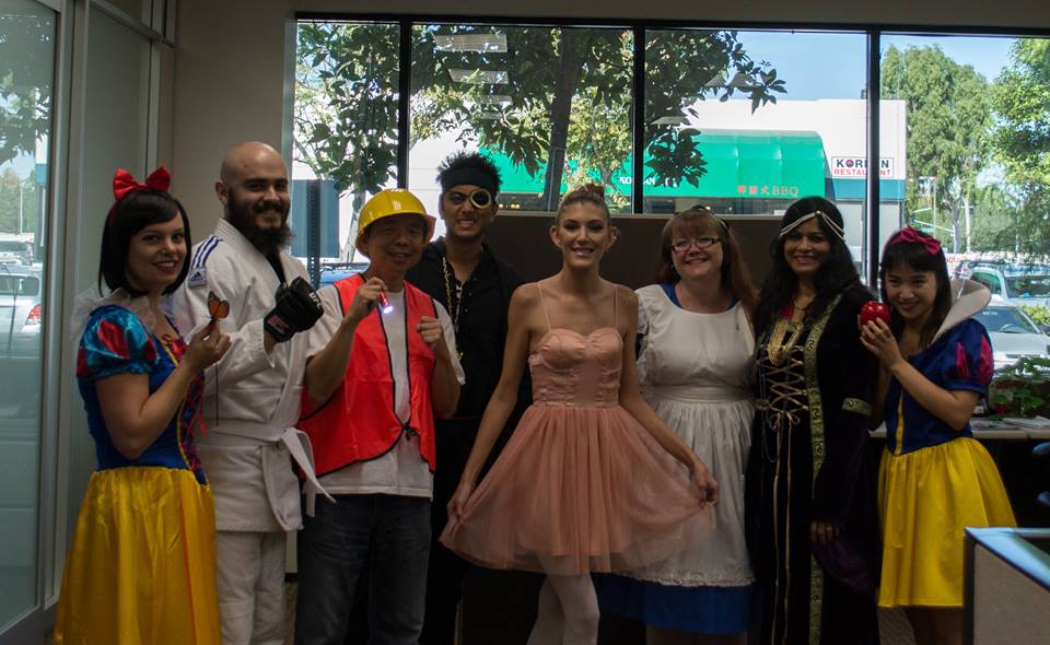 GMR Web Team Celebrates Halloween