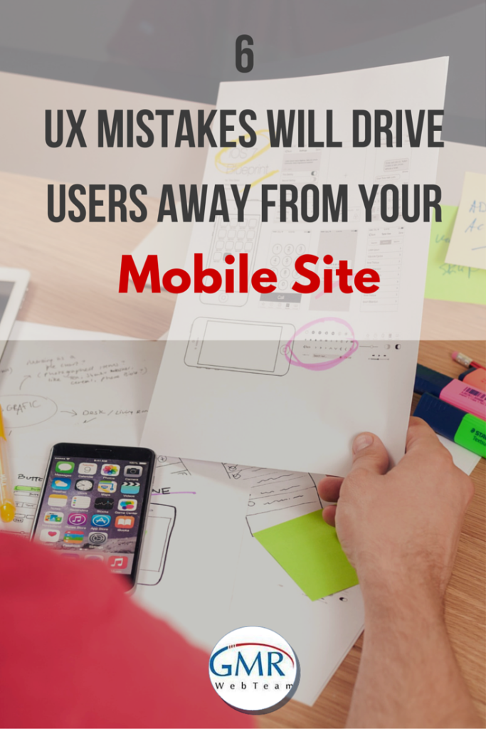 6 UX Mistakes Will Drive Users Away From Your Mobile Site [Pin]