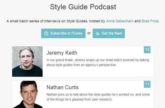 Style Guide Podcast