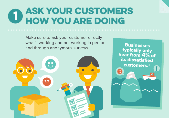 get customer feedback