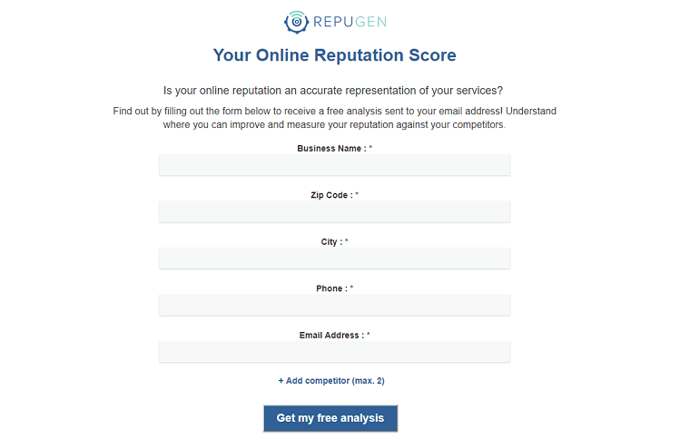 Online Reputation Score Online Reputation Score