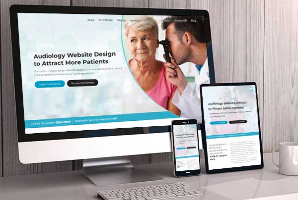 Get Custom Audiology Website Design for Your Practice