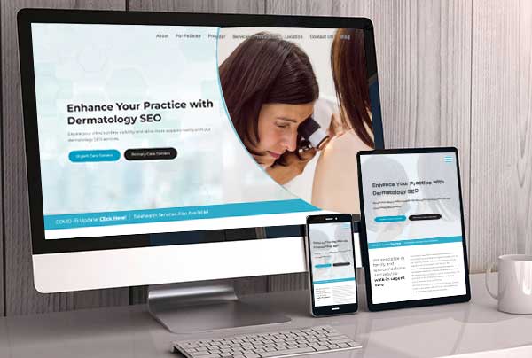 Custom Website Design to Foster Your Dermatology Practice 