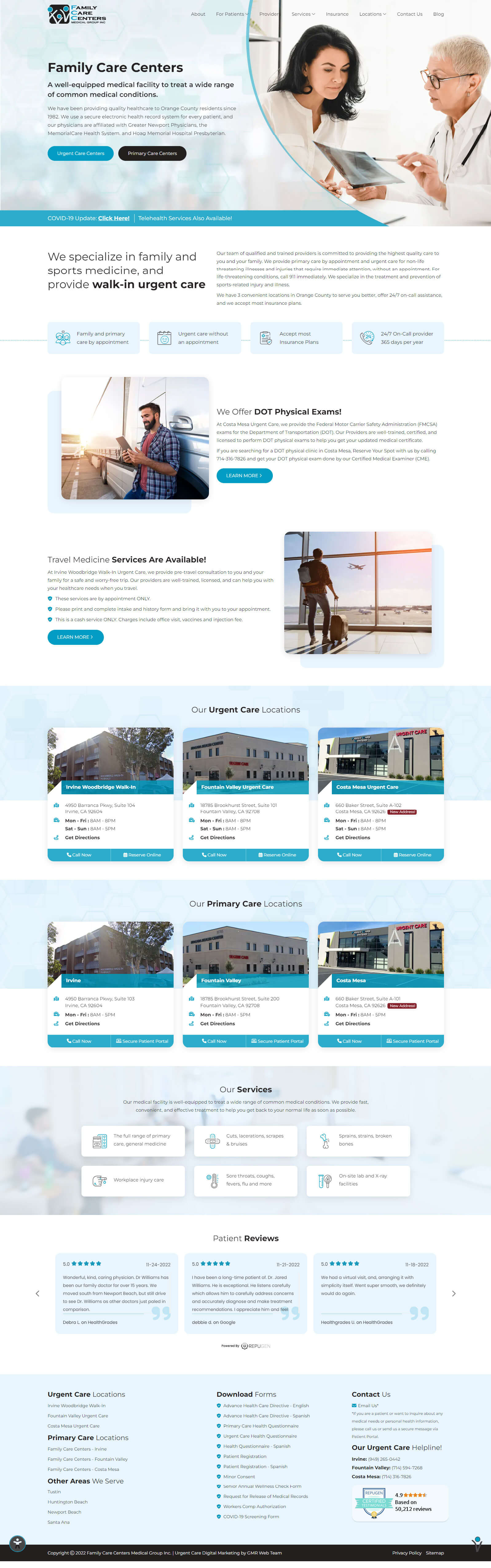 Family Care Centers Medical Group Inc