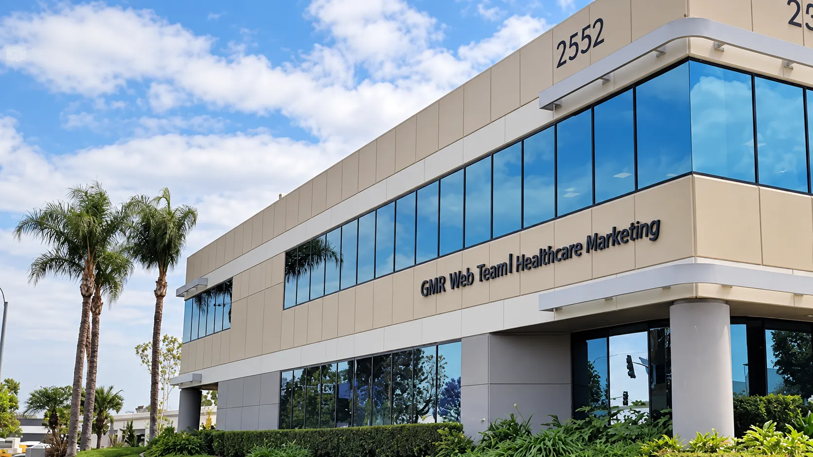GMR Web Team office building in Tustin, California