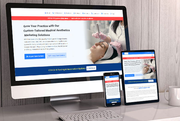 Medical Aesthetic Website Design