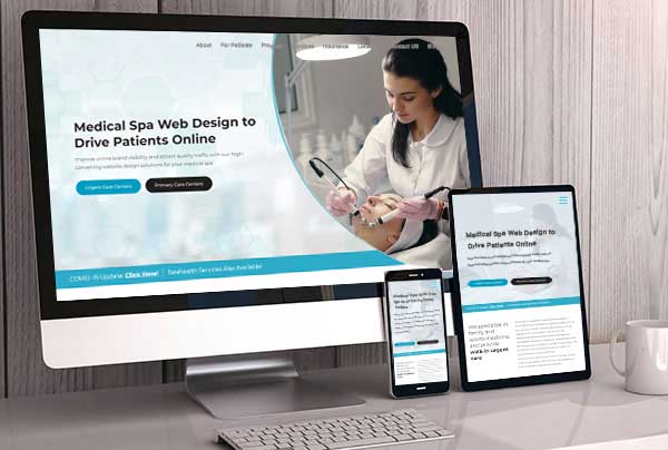 Get Custom Med Spa Website Design for Your Practice