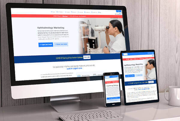 Custom Website Design Solutions for Ophthalmologists