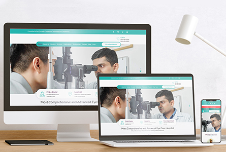 Custom Website Design for Optometrists