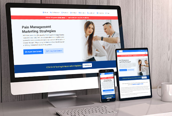 Custom Website Design for Pain Management Practices