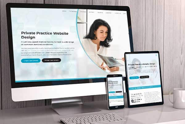 Get Professionally Designed Website for Your Private Practice