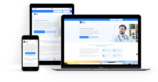 Strong, Patient-friendly Website Design and Development